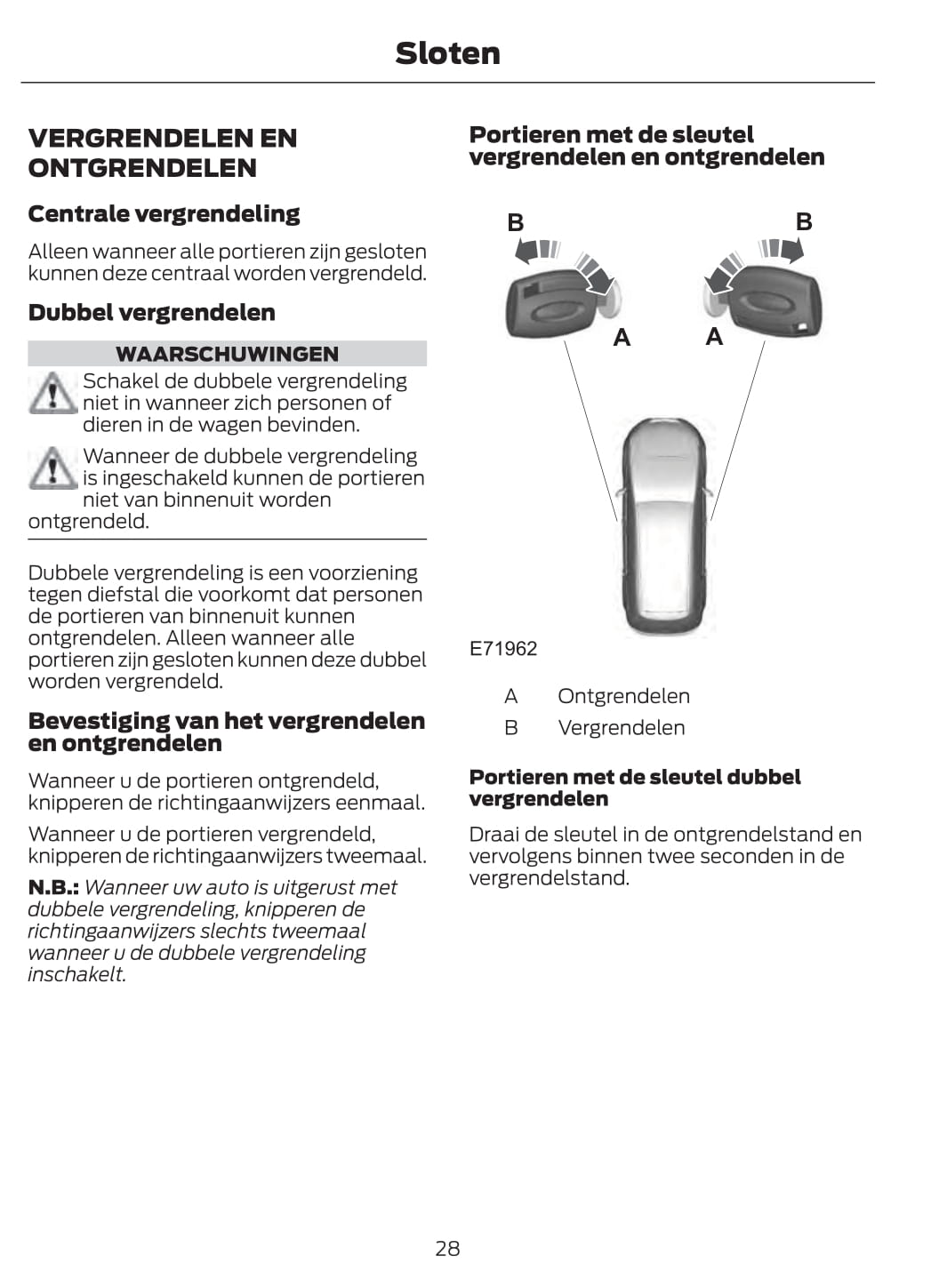 2011-2012 Ford Fusion Bedienungsanleitung | Niederländisch