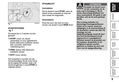 2010-2014 Ford Ka Owner's Manual | Dutch