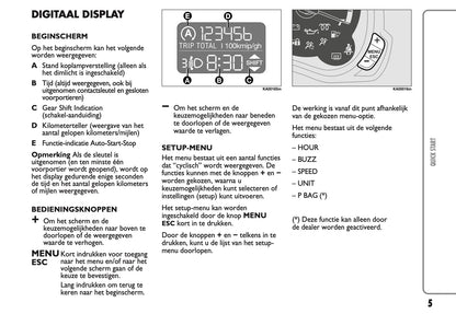 2010-2014 Ford Ka Owner's Manual | Dutch