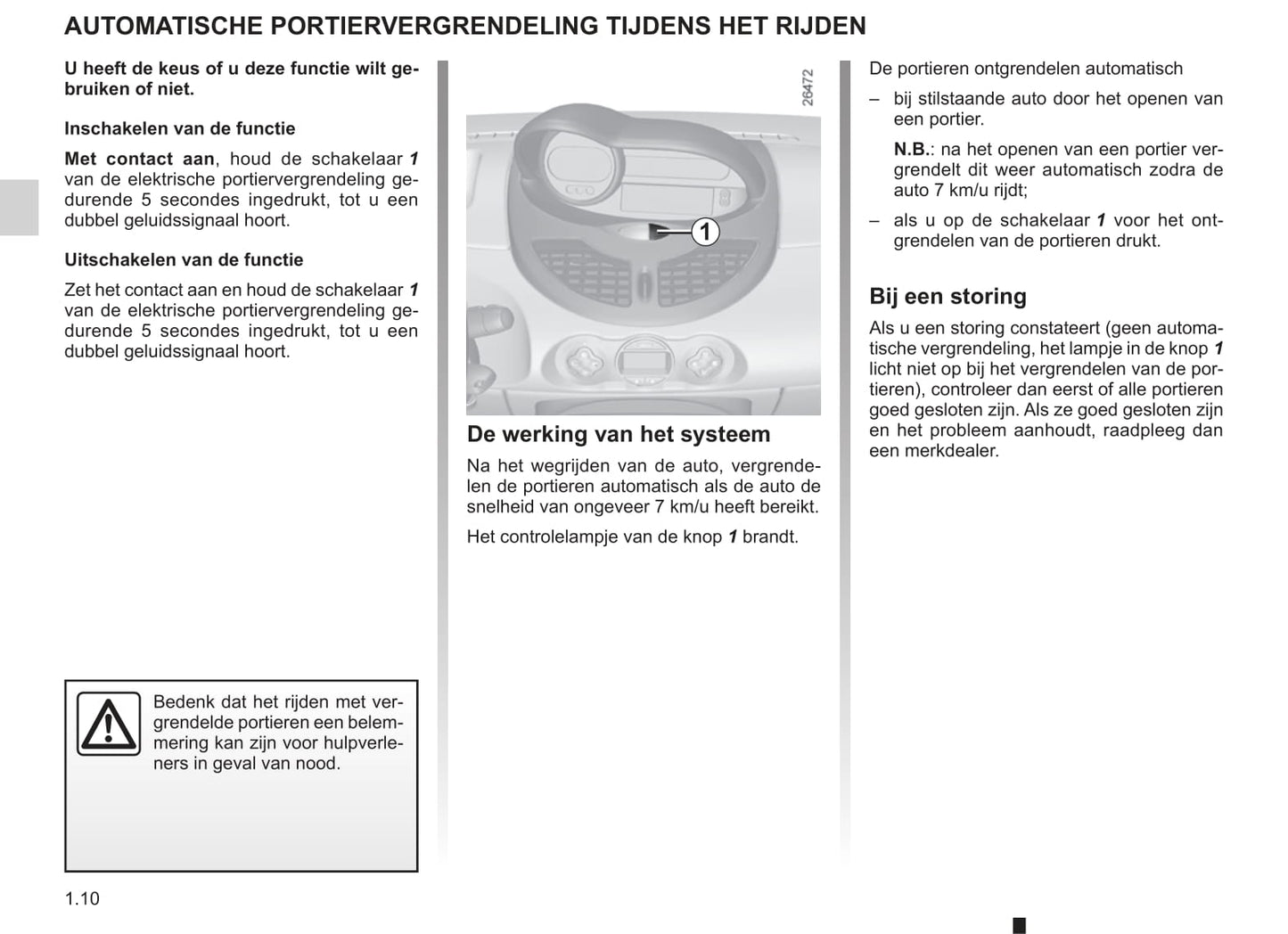 2012-2013 Renault Twingo Gebruikershandleiding | Nederlands