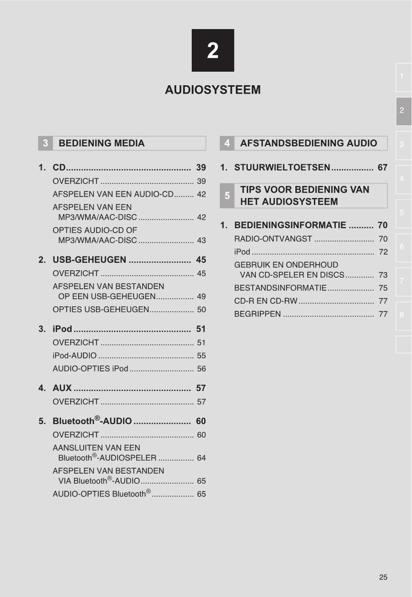 Toyota RAV4 Navigatiesysteem Handleiding 2015