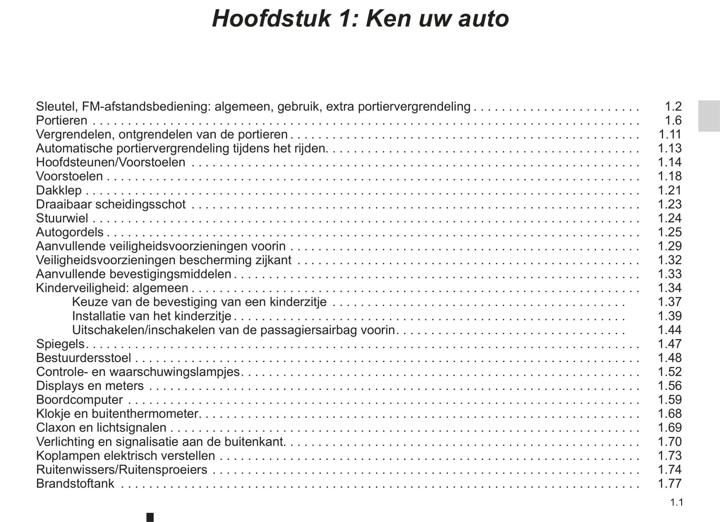 2008-2013 Renault Kangoo Manuel du propriétaire | Néerlandais