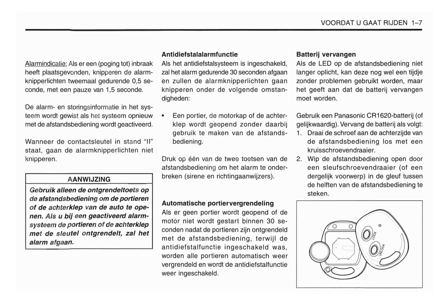 1998-2001 Daewoo Matiz Owner's Manual | Dutch