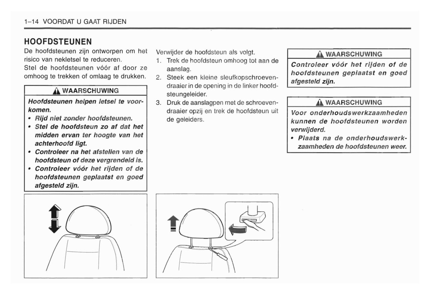 1998-2001 Daewoo Matiz Owner's Manual | Dutch