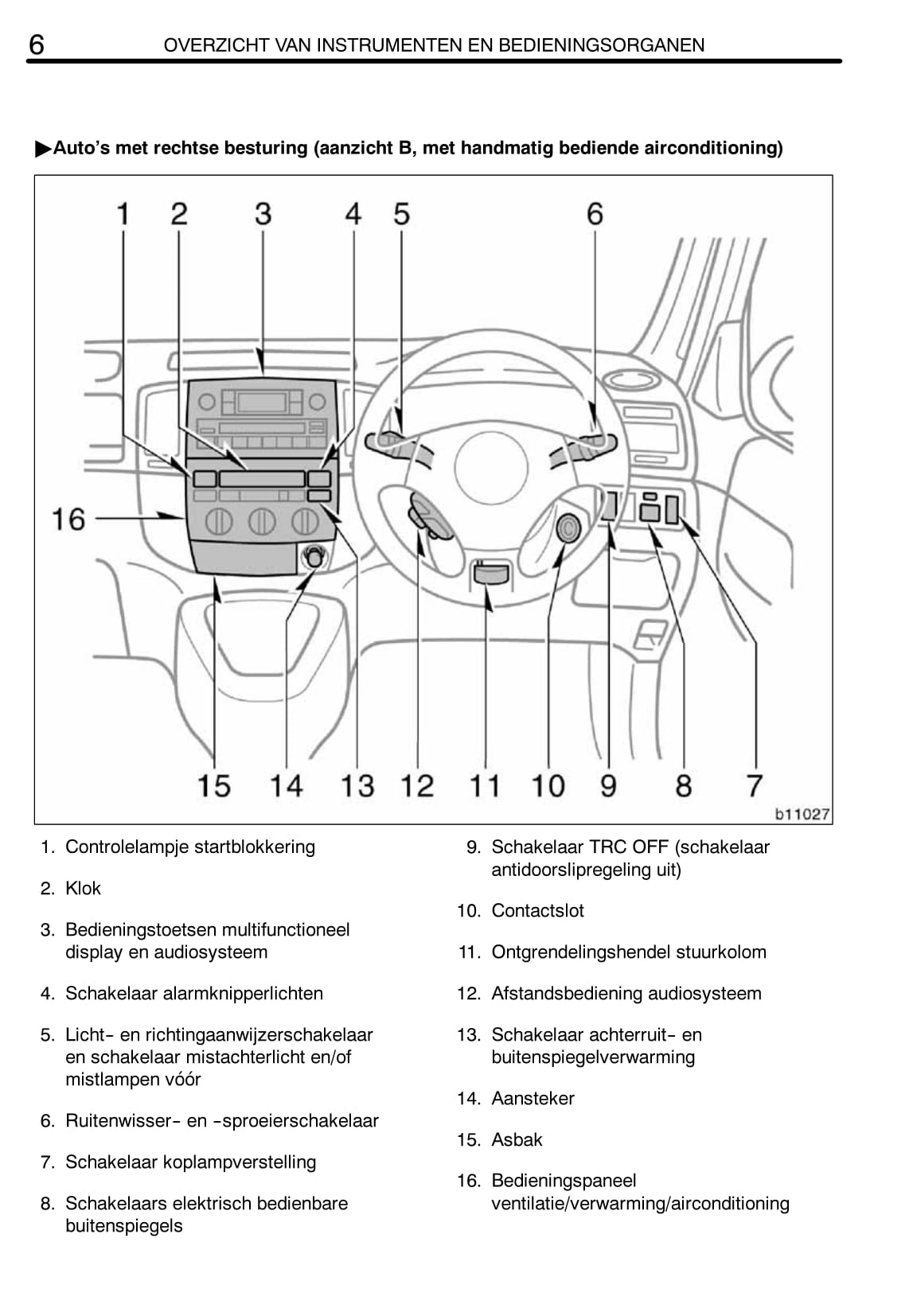 2002-2004 Toyota Corolla Manuel du propriétaire | Néerlandais