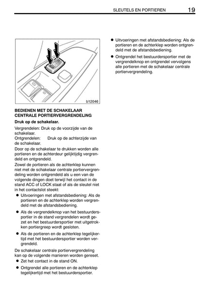 2002-2004 Toyota Corolla Manuel du propriétaire | Néerlandais