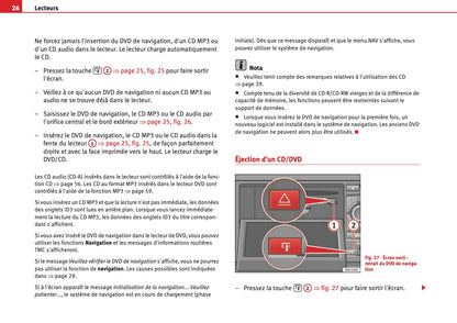 Seat Media System E Guide d'instructions