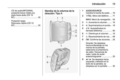 Opel Vivaro Manual de infoentretenimiento 2011 - 2014