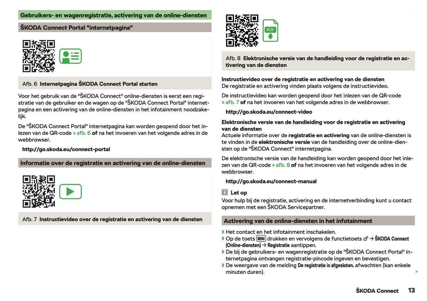 2018-2020 Skoda Fabia Bedienungsanleitung | Niederländisch