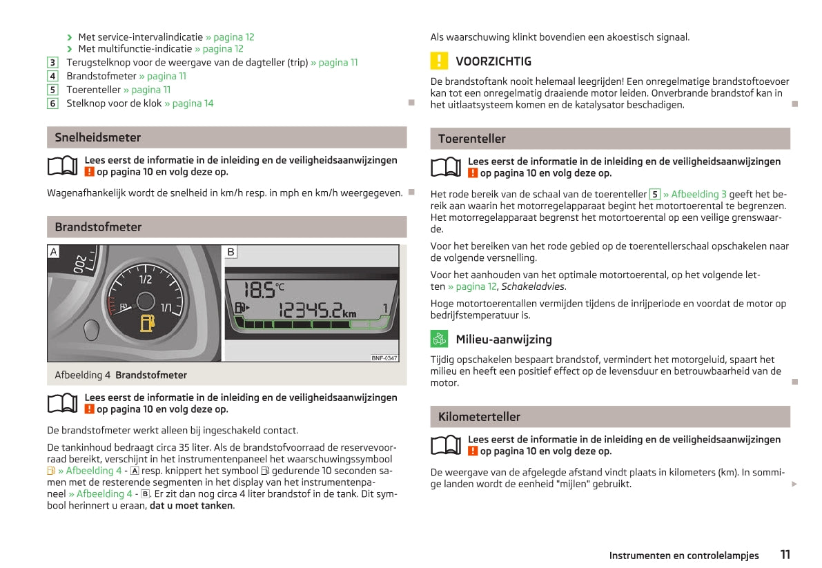 2015-2016 Skoda Citigo Owner's Manual | Dutch