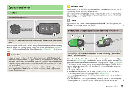 2015-2016 Skoda Citigo Owner's Manual | Dutch