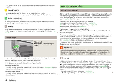 2015-2016 Skoda Citigo Owner's Manual | Dutch