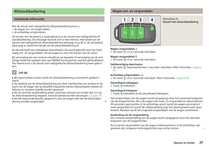 2015-2016 Skoda Citigo Owner's Manual | Dutch