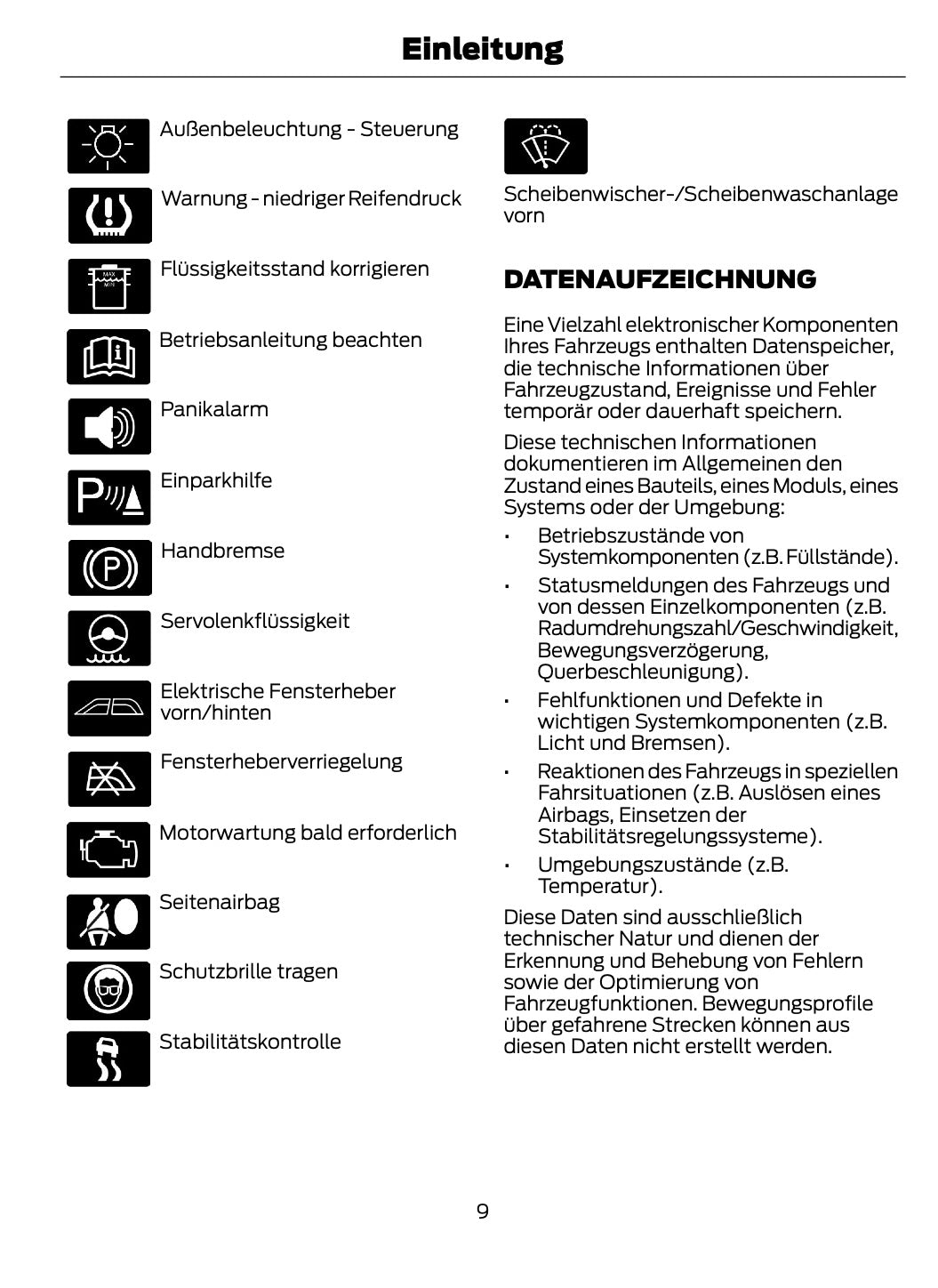 2014-2015 Ford Mondeo Hybrid Bedienungsanleitung | Deutsch