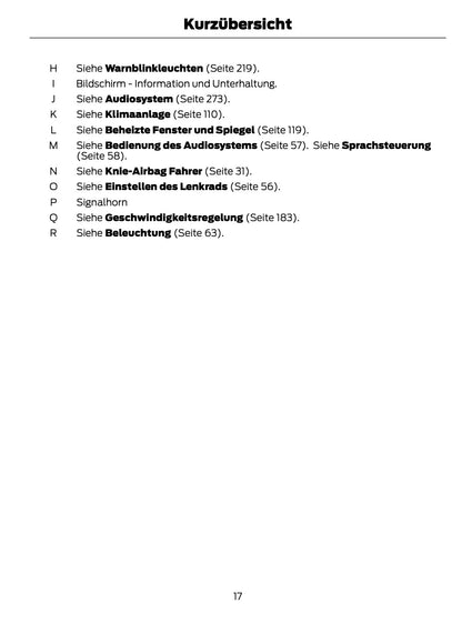 2014-2015 Ford Mondeo Hybrid Bedienungsanleitung | Deutsch