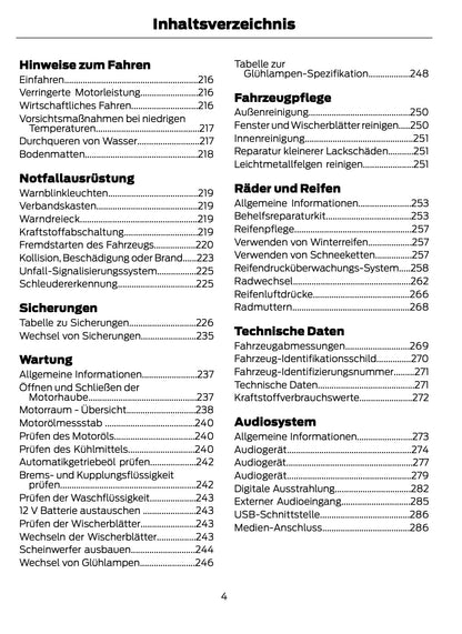 2014-2015 Ford Mondeo Hybrid Bedienungsanleitung | Deutsch