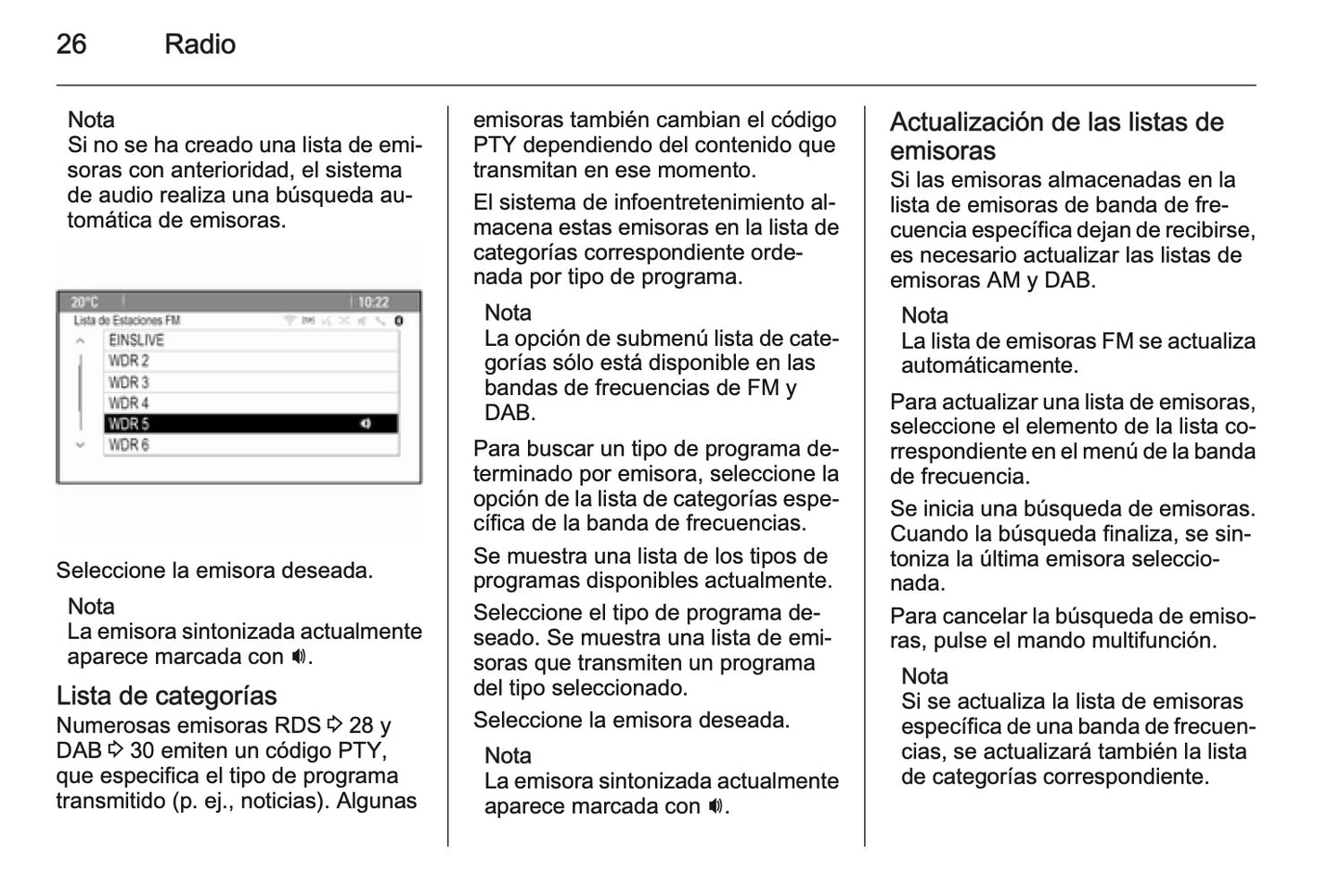 Opel Astra Manual de infoentretenimiento 2012 - 2015