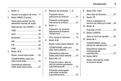 Opel Astra Manual de infoentretenimiento 2012 - 2015