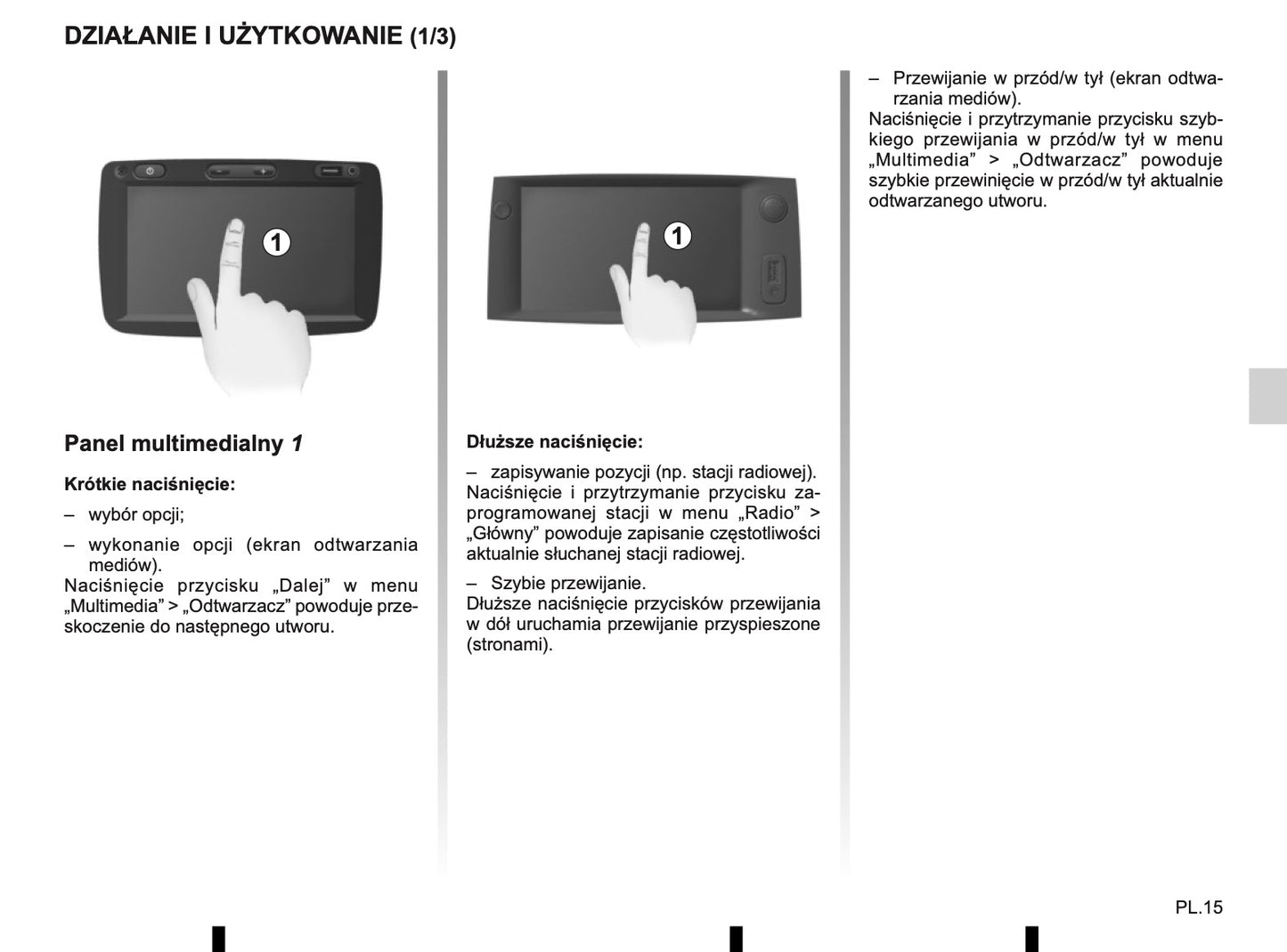 Renault Instrukcja Obsługi Media-Nav Link