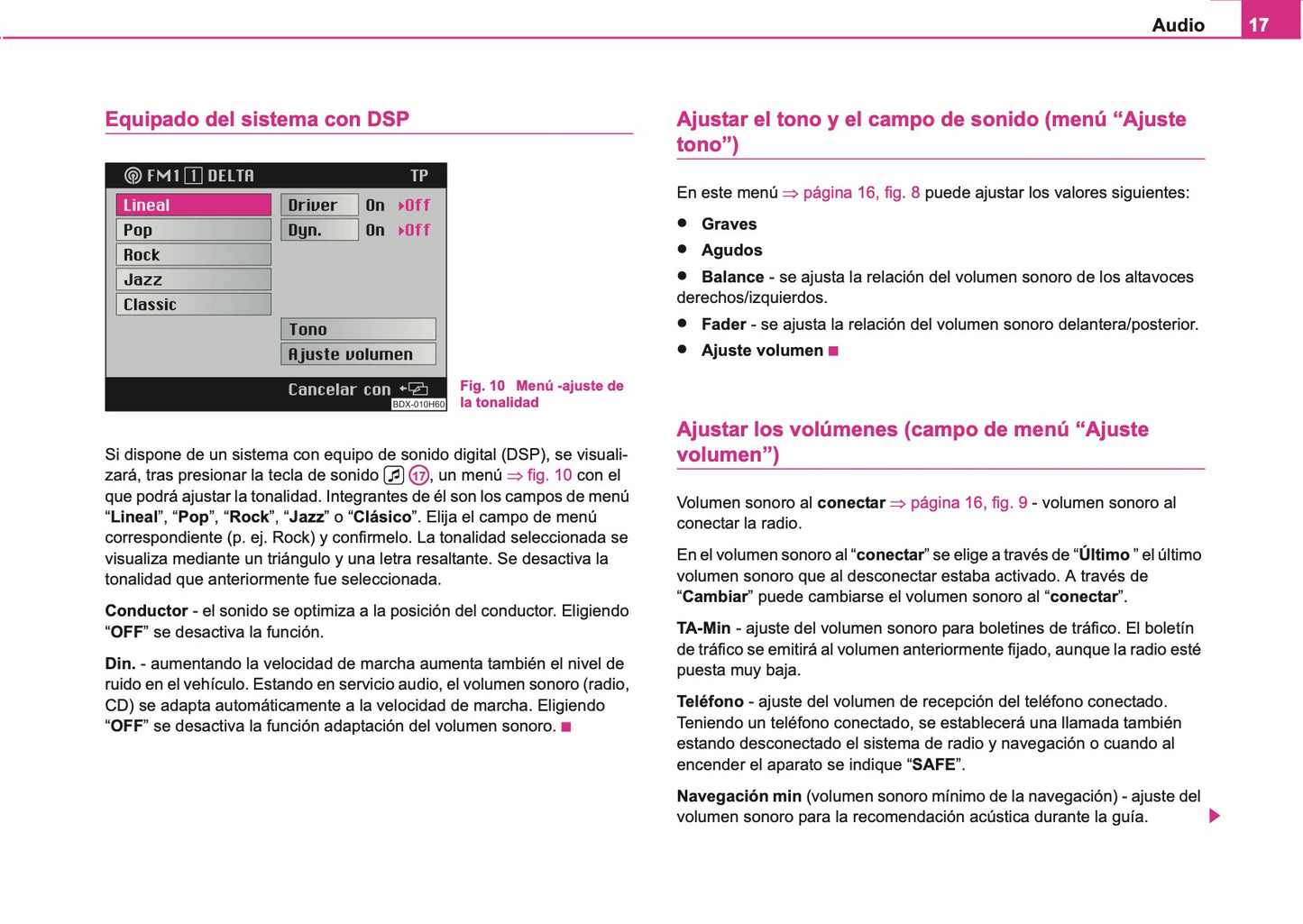 Skoda Radio-Navegacion DX Manual de Instrucciones 2007