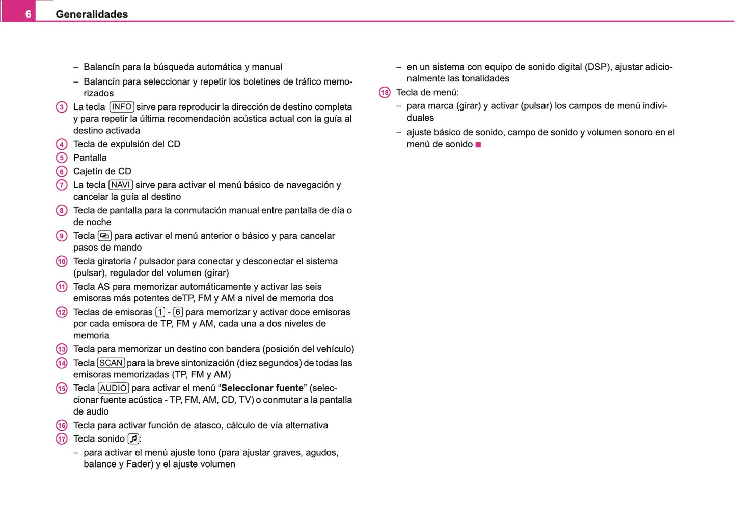 Skoda Radio-Navegacion DX Manual de Instrucciones 2007