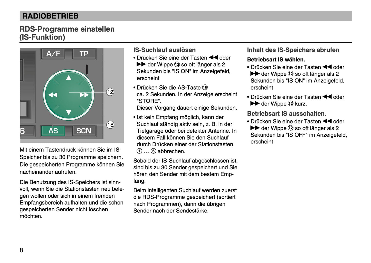 Skoda Radio Symphony Bedienungsanleitung 2003