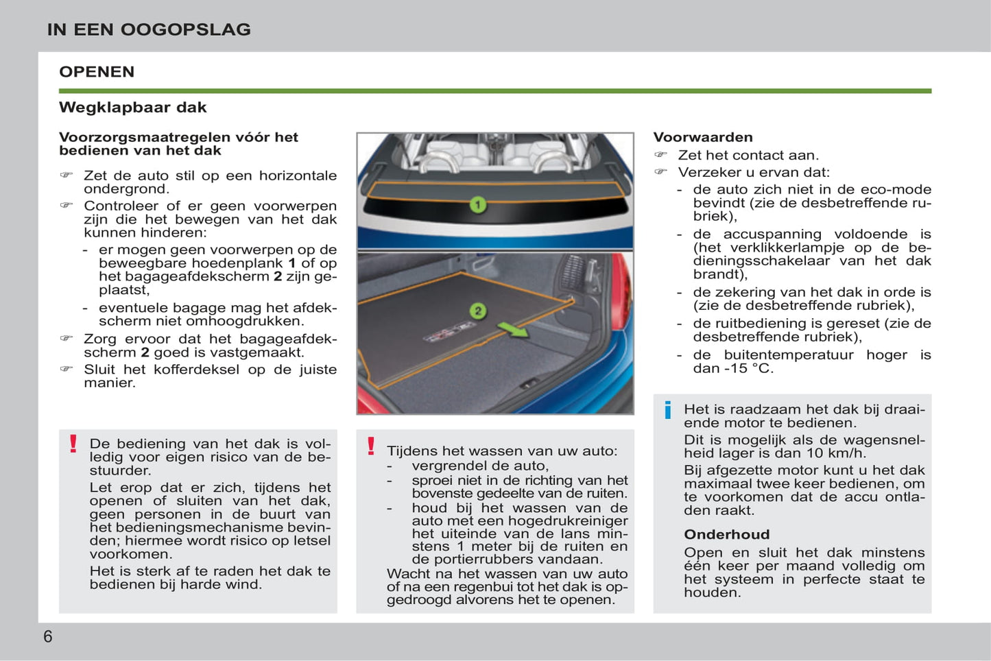 2014-2015 Peugeot 207 CC Owner's Manual | Dutch