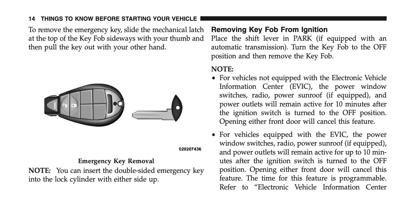 2011 Ram 1500/2500/3500 Owner's Manual | English