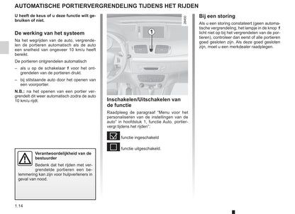 2012-2013 Renault Mégane Manuel du propriétaire | Néerlandais