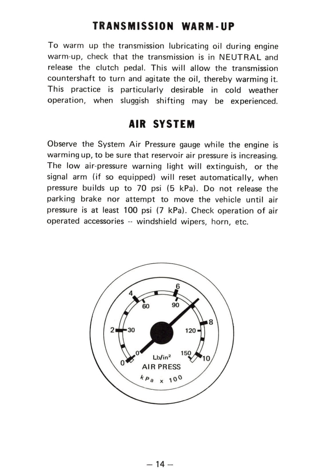 1976 Kenworth  Owner's Manual | English