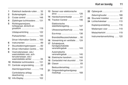 2013 Opel Meriva Bedienungsanleitung | Niederländisch