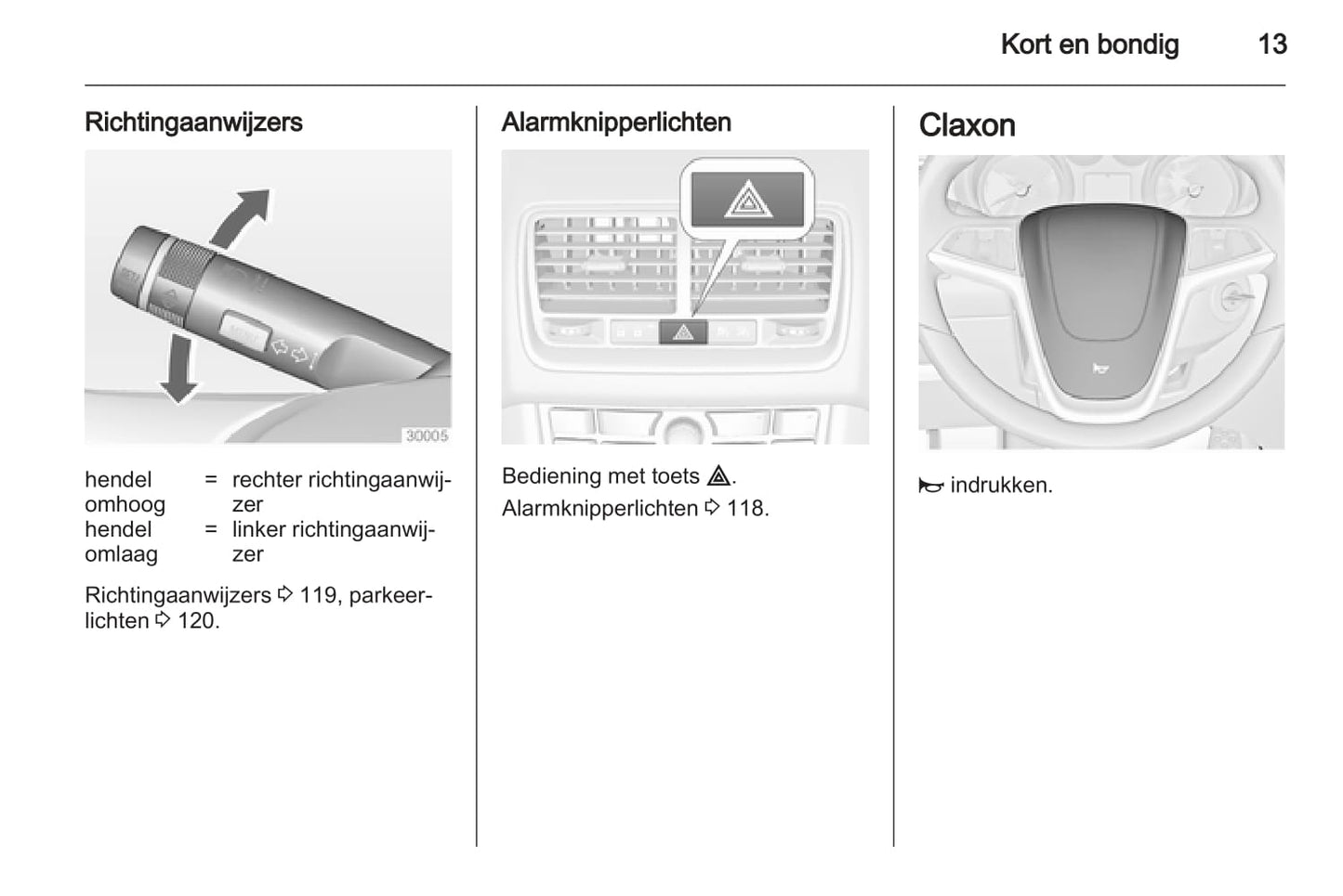 2013 Opel Meriva Bedienungsanleitung | Niederländisch