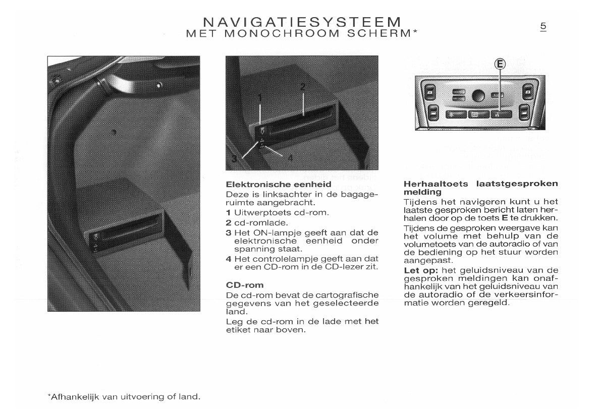 Citroën Xsara Navigatie, Boordcomputer en Autoradio Handleiding 2003