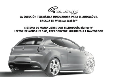 Alfa Romeo Mito Blue&Me Nav Instrucciones 2008 - 2014