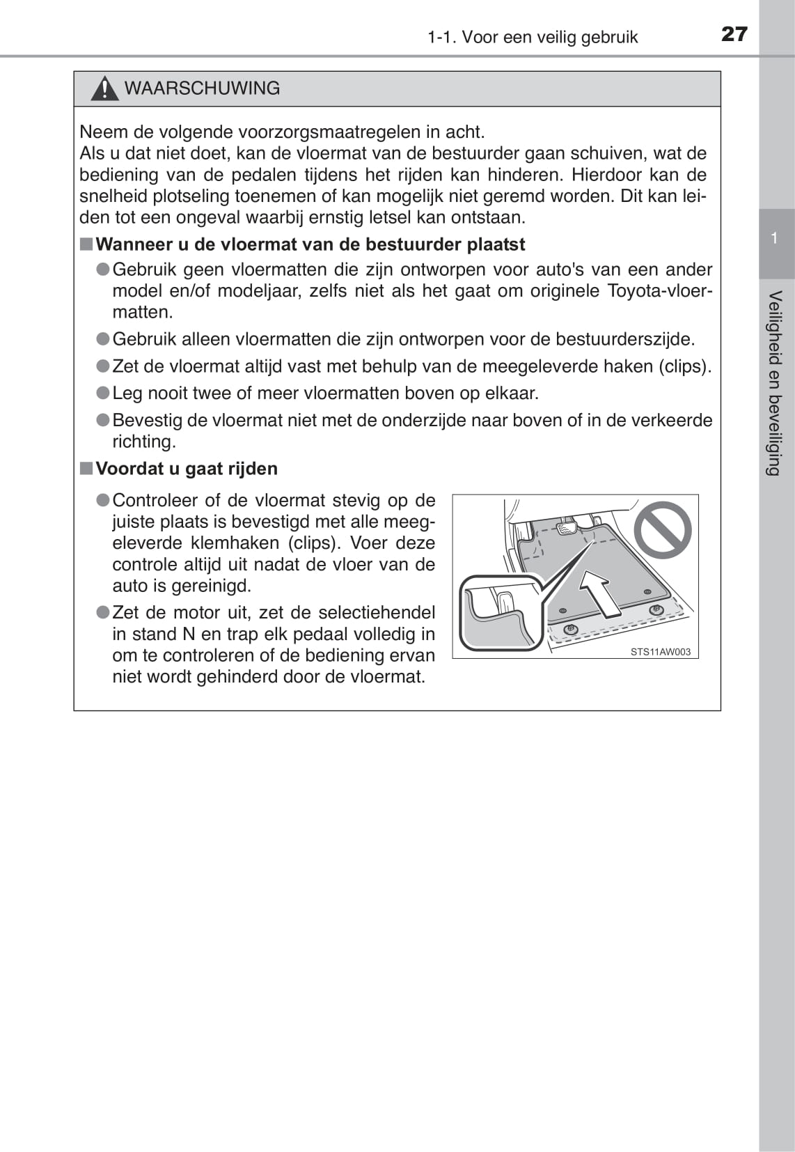 2015-2017 Toyota Aygo Owner's Manual | Dutch