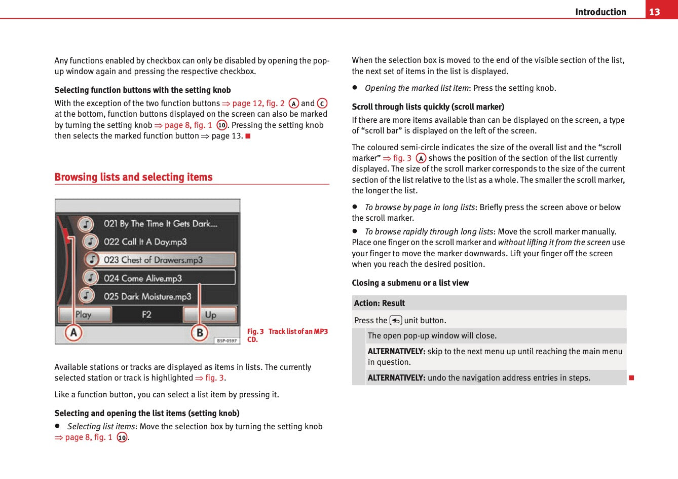 Seat Media System 2.1 Owners Manual