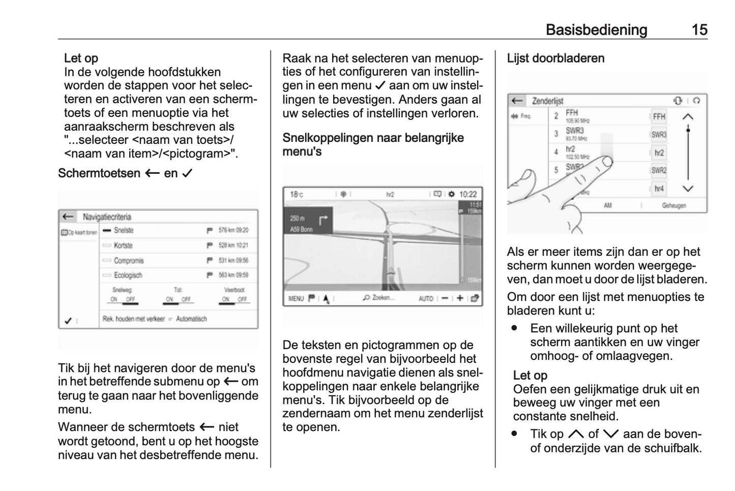 Opel Crossland X Infotainment System Handleiding 2017 - 2020