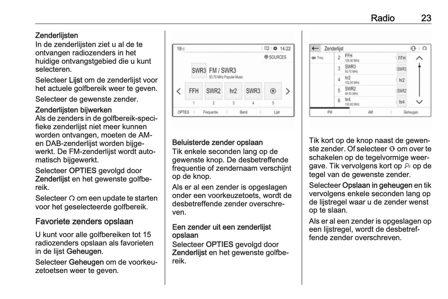 Opel Crossland X Infotainment System Handleiding 2017 - 2020