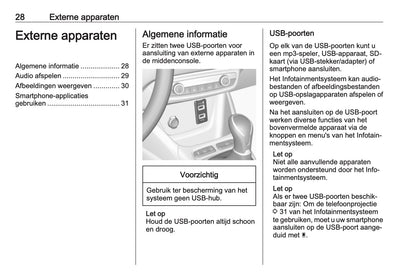 Opel Crossland X Infotainment System Handleiding 2017 - 2020