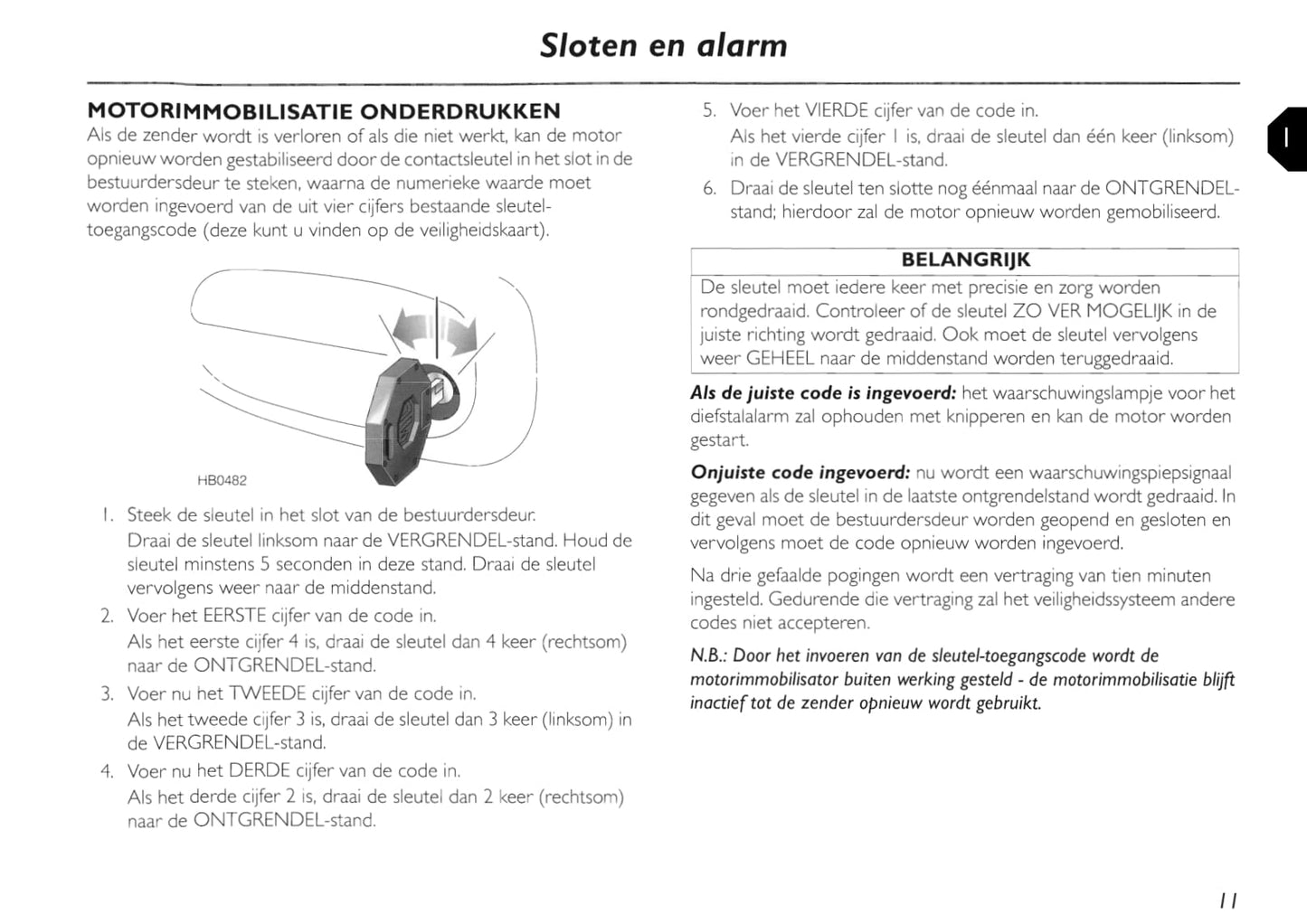 2002-2005 MG TF Owner's Manual | Dutch