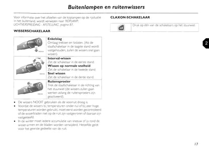 2002-2005 MG TF Owner's Manual | Dutch