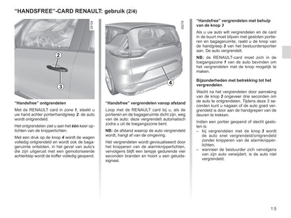 2018-2019 Renault Espace Gebruikershandleiding | Nederlands