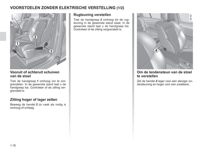 2018-2019 Renault Espace Gebruikershandleiding | Nederlands