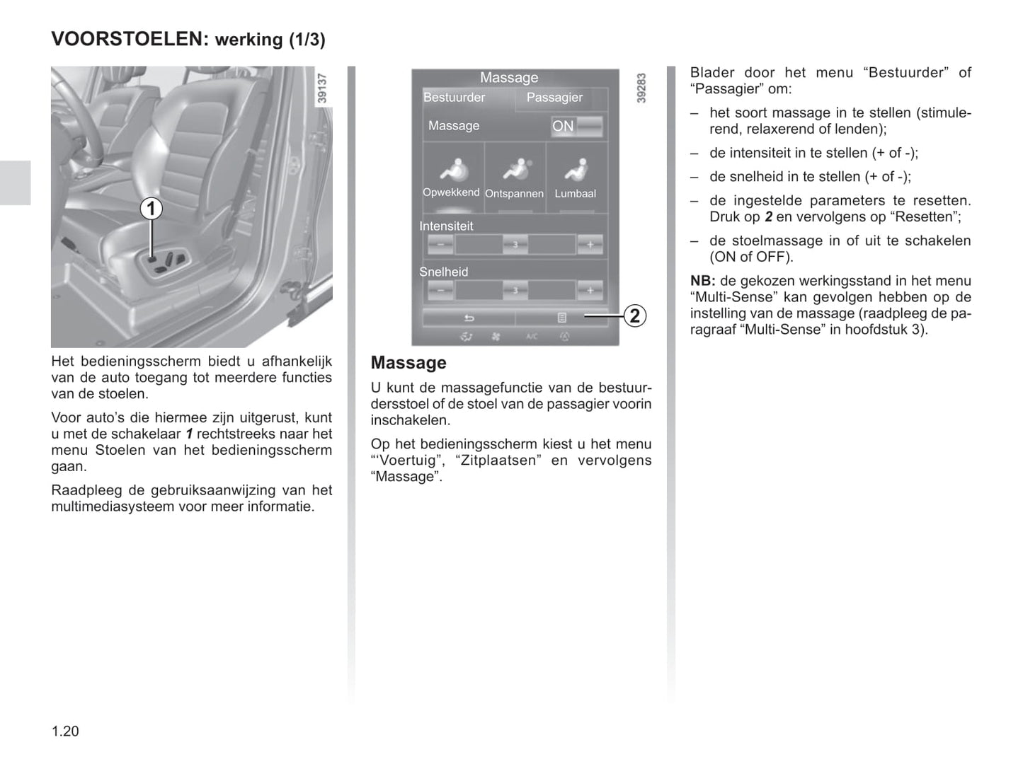 2018-2019 Renault Espace Gebruikershandleiding | Nederlands