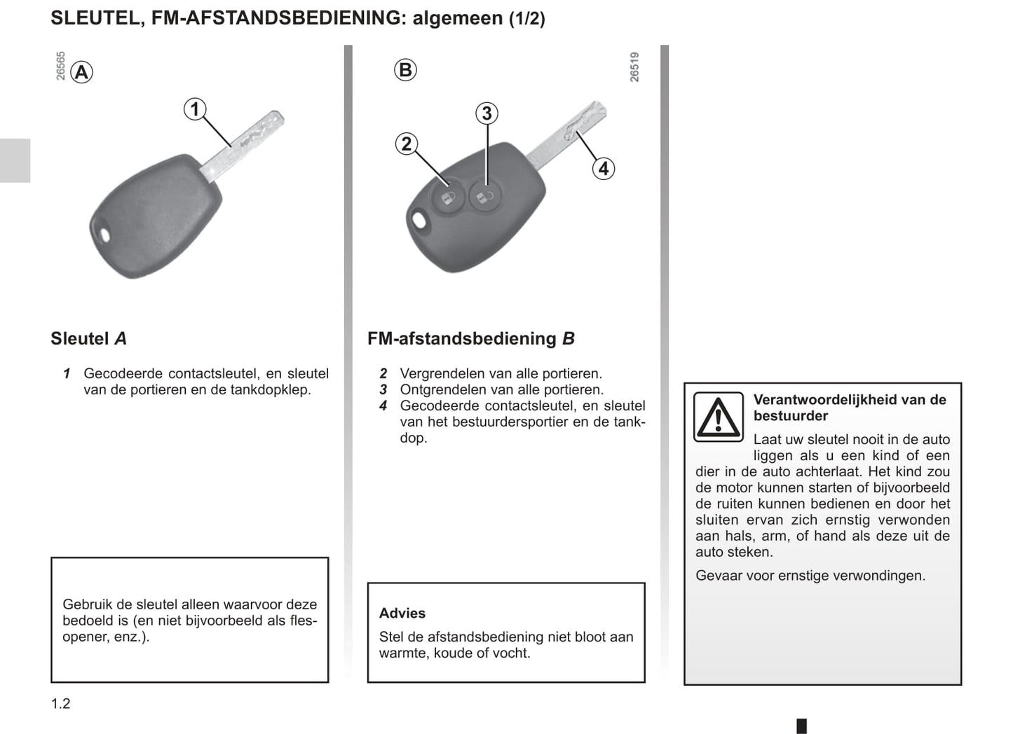 2011-2012 Renault Twingo Bedienungsanleitung | Niederländisch