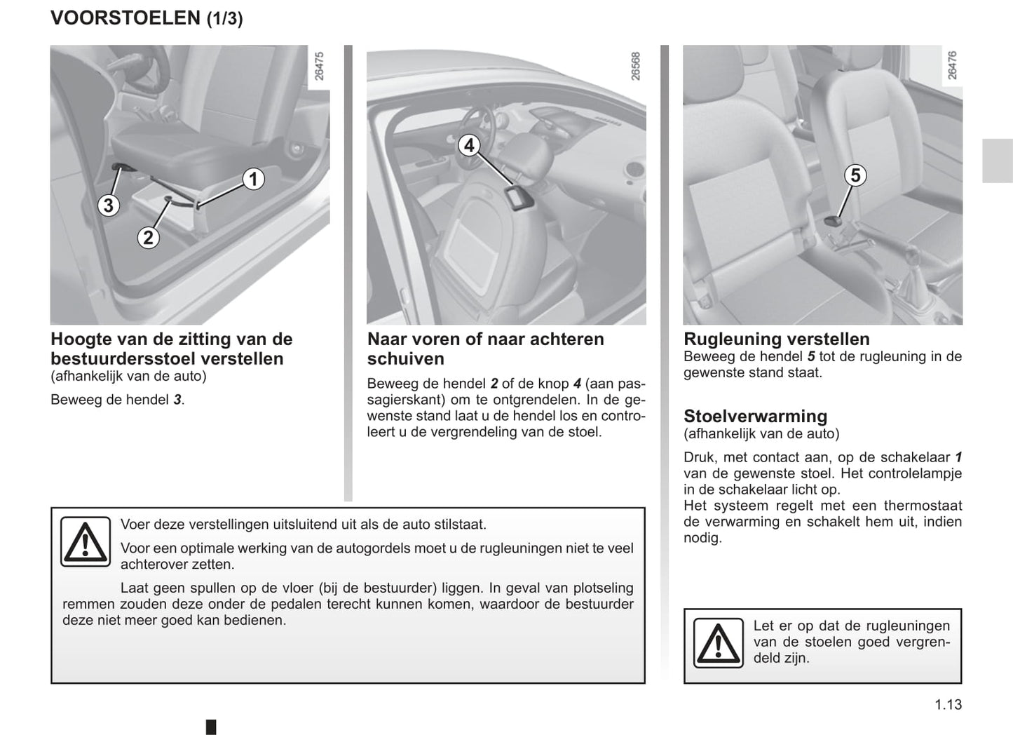 2011-2012 Renault Twingo Bedienungsanleitung | Niederländisch