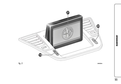 Alfa Romeo Giulietta RadioNAV Handleiding 2011