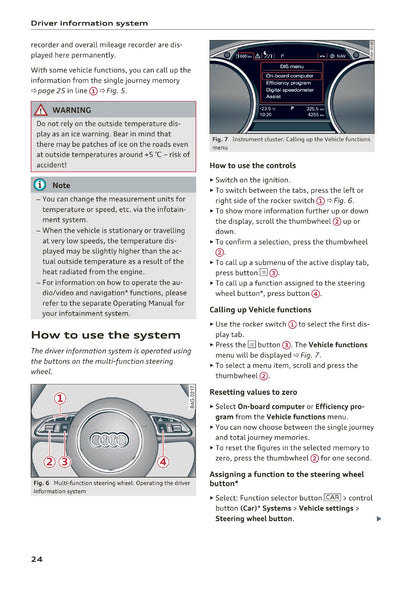 2014-2018 Audi A6 Gebruikershandleiding | Engels