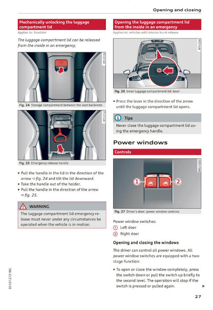 2019-2023 Audi TT Gebruikershandleiding | Engels