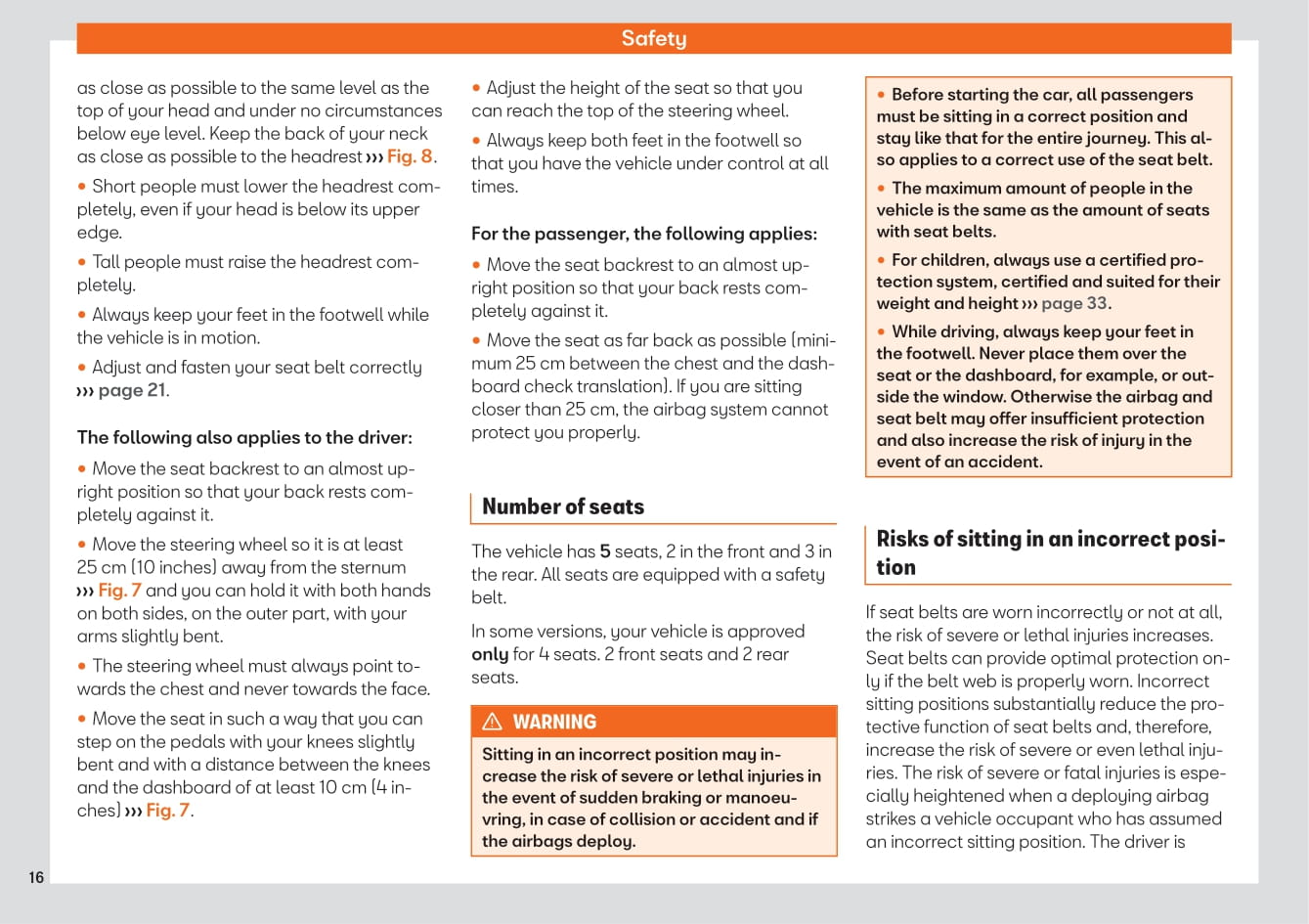 2020 Seat Leon/Leon Sportstourer Owner's Manual | English